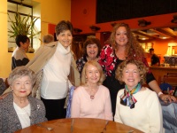 Carol Thueson, Jean Getchell, Cathy Anderson, Sharon Schmidt, Sheila Derrig, and Sharon Dolezal Wood