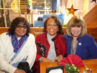 Juel Collins, JoAnne Polite and Nikki Dana