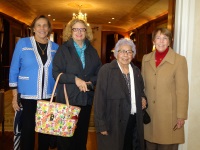 Mary Hall, Judy Lieb, Lily Cripps and Kate Farlow