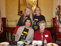 Sandy Johnston, Cheryl Schwartz, Julie Pircher and Carol Thueson