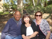 Milton Hall, Charlene Mundy and Mary Hall