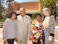 Juel Collins, Louis Byrd, Betty Gross and Sandy Johnston