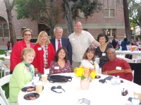 Carol Fox, ?, Debbie and Tedd Katsogianes, Rachel Beal, Chris Fox, Mia Arechiga, Candy Yee and Walt Greene