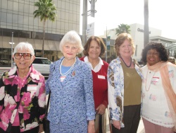 Ruth Smith, Carolee Snyder, Patricia Dowling, Lee Harnish and Juel Collins