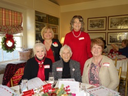 Juliana McComber, Ruth Smith, Phyllis Landon, Terri Boyle, and Terry Oetting