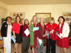 Joanne Polite, Sharon Wood, Rosalee Pechersky, Sandy Johnston, Walter Babchuck, Nikki Dana, and Patricia Dowling